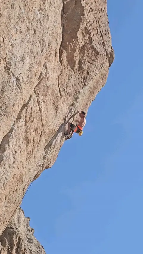 Rock climbing